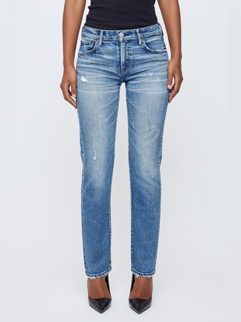 MOUSSY VINTAGE
SLIM STRAIGHT - Linden